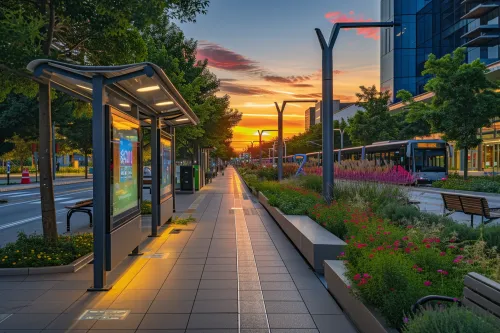 Utilisation de l’intelligence artificielle pour optimiser la qualité de vie urbaine grâce à des données intelligentes.