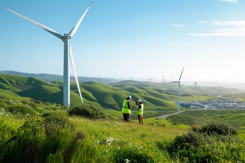 Modernisation et optimisation des turbines éoliennes pour réduire leur impact environnemental global.
