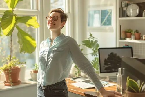 Prendre des pauses actives fréquentes en télétravail favorise le bien-être et la productivité au quotidien.