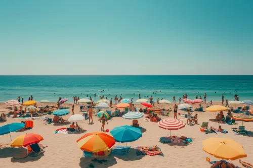 Profitez de vacances plage idéales avec sable fin, détente et activités nautiques pour toute la famille.