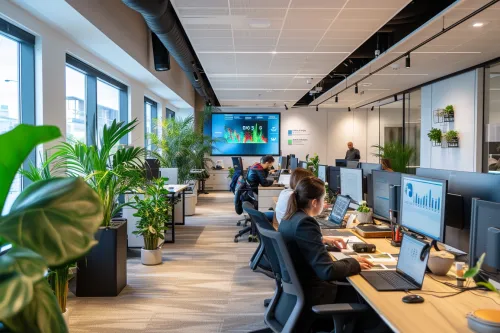 Système de domotique permettant de réduire la consommation d’énergie et d’optimiser l’efficacité énergétique.