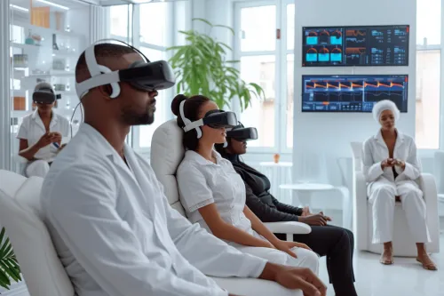 Découvrez comment l’avenir de la réalité virtuelle transforme le secteur de la santé et ouvre de nouvelles perspectives.