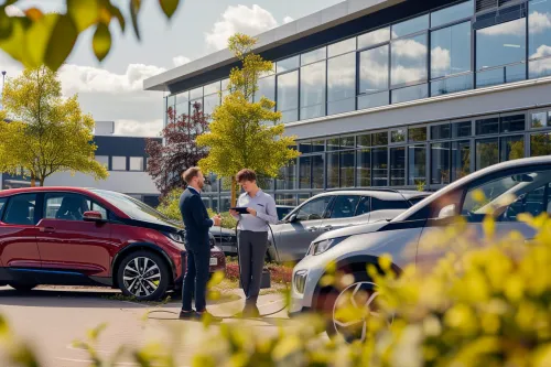 Transition des flottes d’entreprise vers l’électrique pour une réduction durable de l’empreinte carbone.