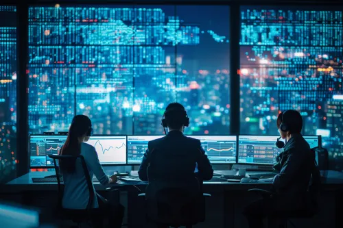 Système d'intelligence artificielle analysant des menaces numériques en temps réel