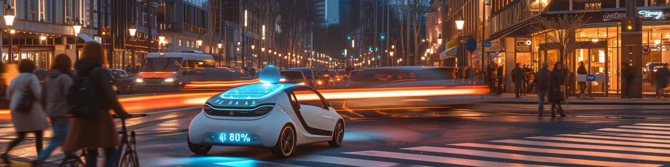 Véhicule autonome circulant en toute sécurité grâce aux technologies de conduite automatisée